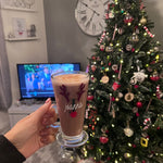 DIY Set Of 2 Create Own Personalised Initial Name Reindeer Christmas Mug Glass Sticker Label