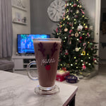 DIY Set Of 2 Create Own Personalised Initial Name Reindeer Christmas Mug Glass Sticker Label